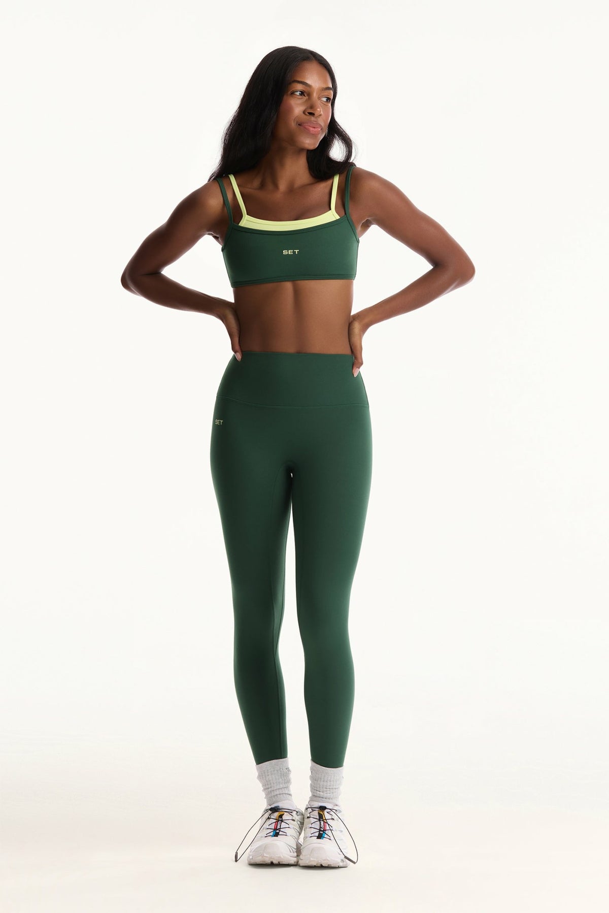 SET ACTIVE FORMCLOUD® CLOUD HIGH-RISE LEGGINGS - AGAVE 818 1.0