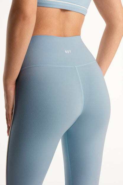 SET ACTIVE FORMCLOUD® CLOUD PARKE PIPE HIGH-RISE LEGGINGS - OVERCAST 1.0
