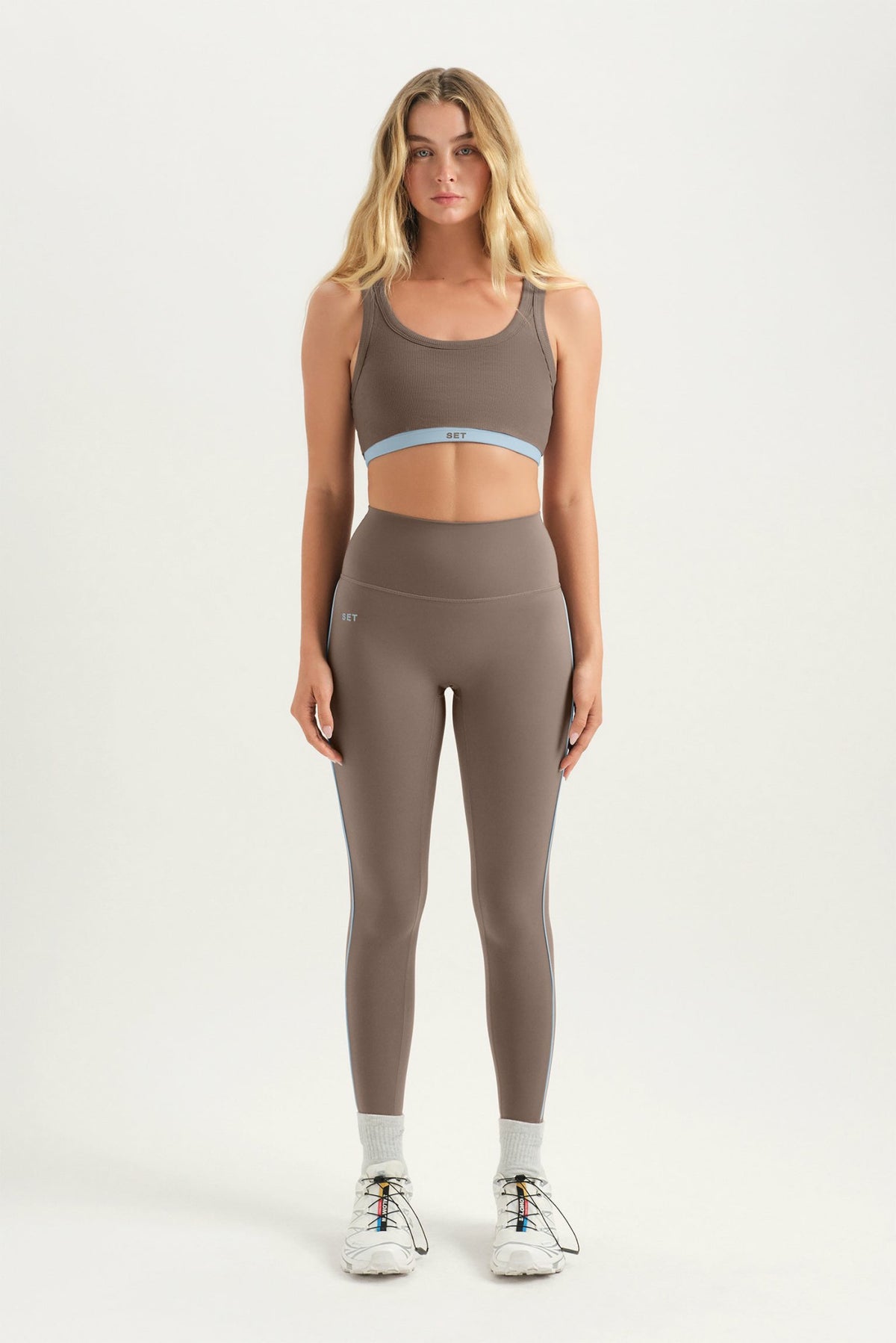 SET ACTIVE SPORTBODY® SPORTY PIPE LEGGINGS - RUSH