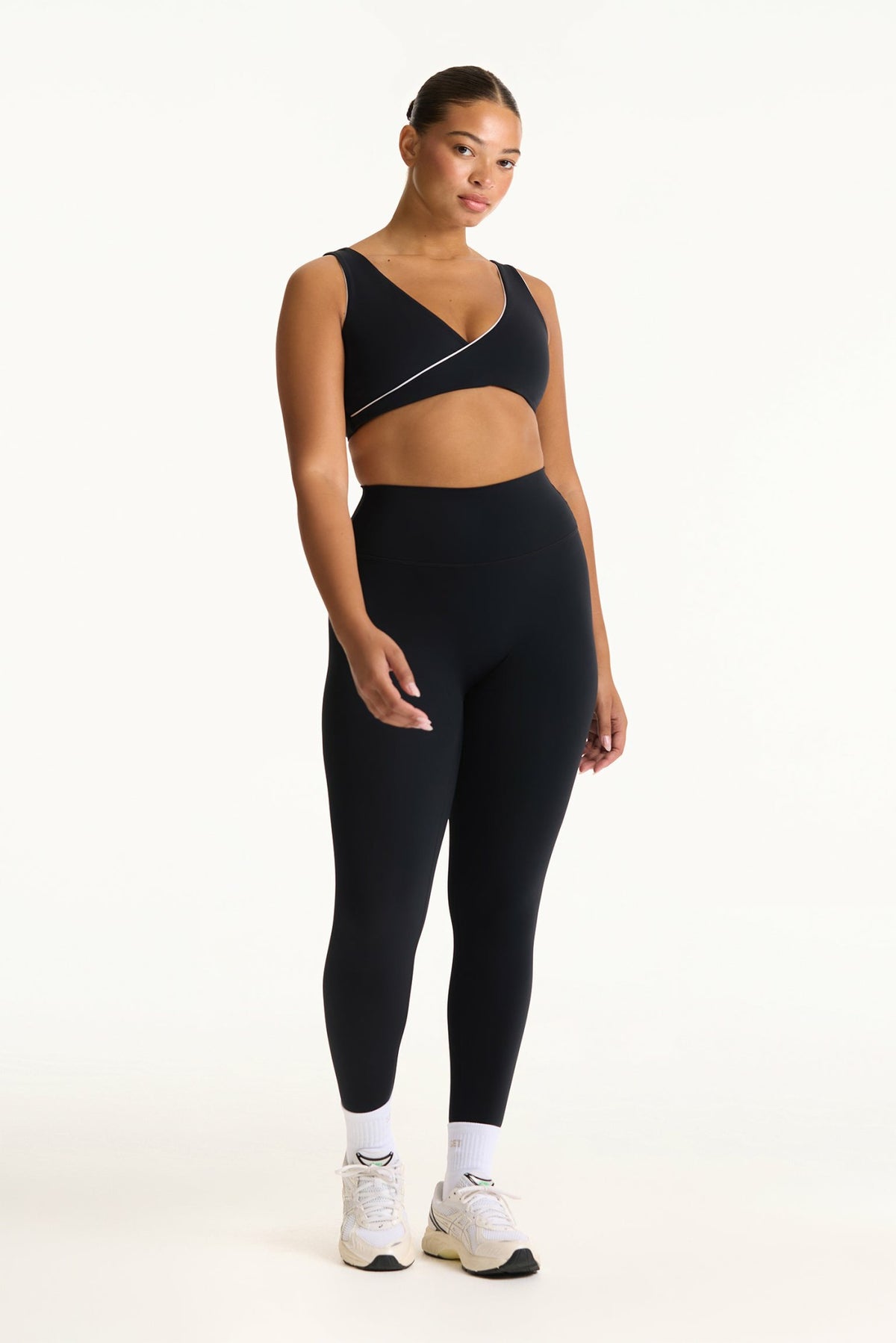 SET ACTIVE BREATHE 1.0 CONTRAST WRAP BRA - ORCA