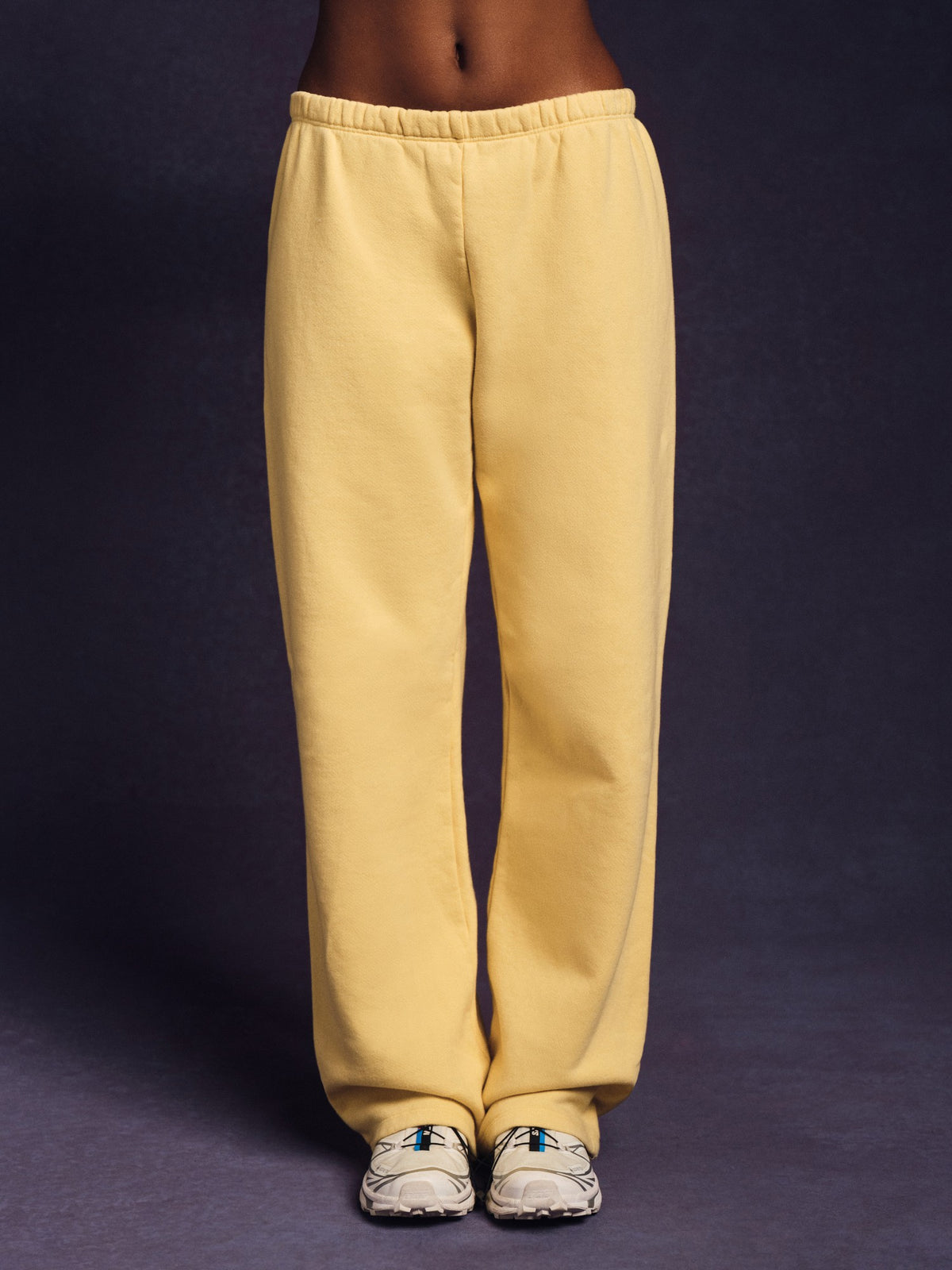 SET ACTIVE MIDWEIGHT SWEATS STAPLE STRAIGHT LEG SWEATPANTS - TAFFY