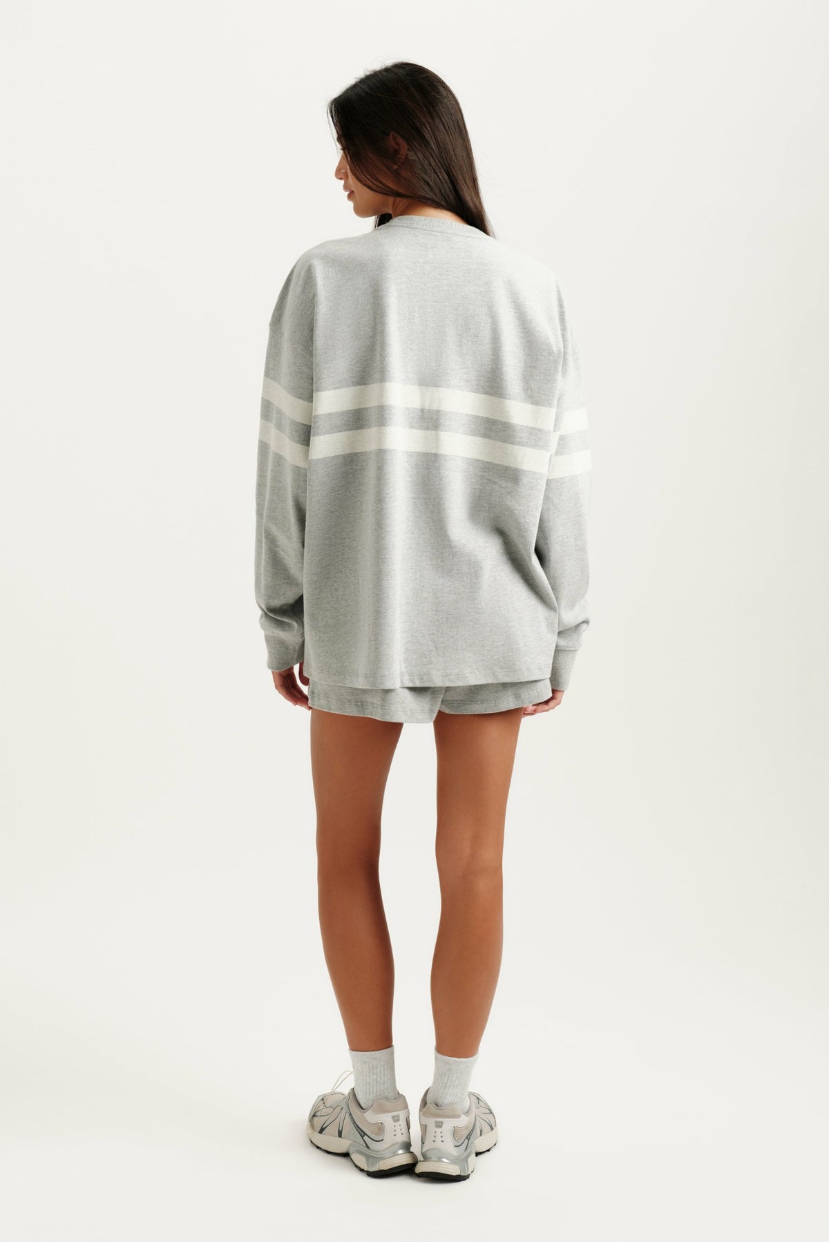 SET ACTIVE HEAVY COTTON EASY STRIPE LONG SLEEVE - WORN