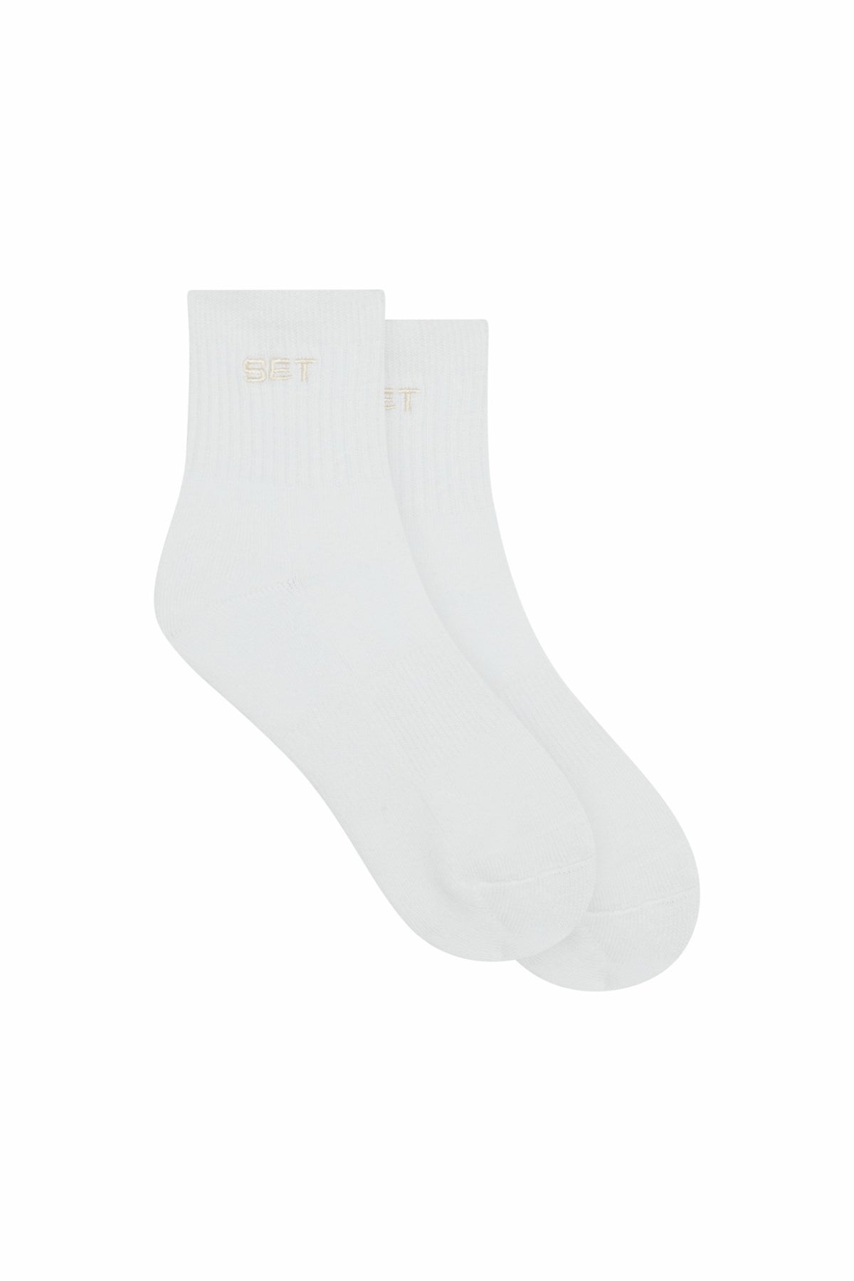 SET ACTIVE SET SHORTY SOCKS - WHITE/BLANC