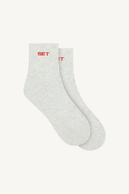SET ACTIVE SET SHORTY SOCKS - MARASCHINO