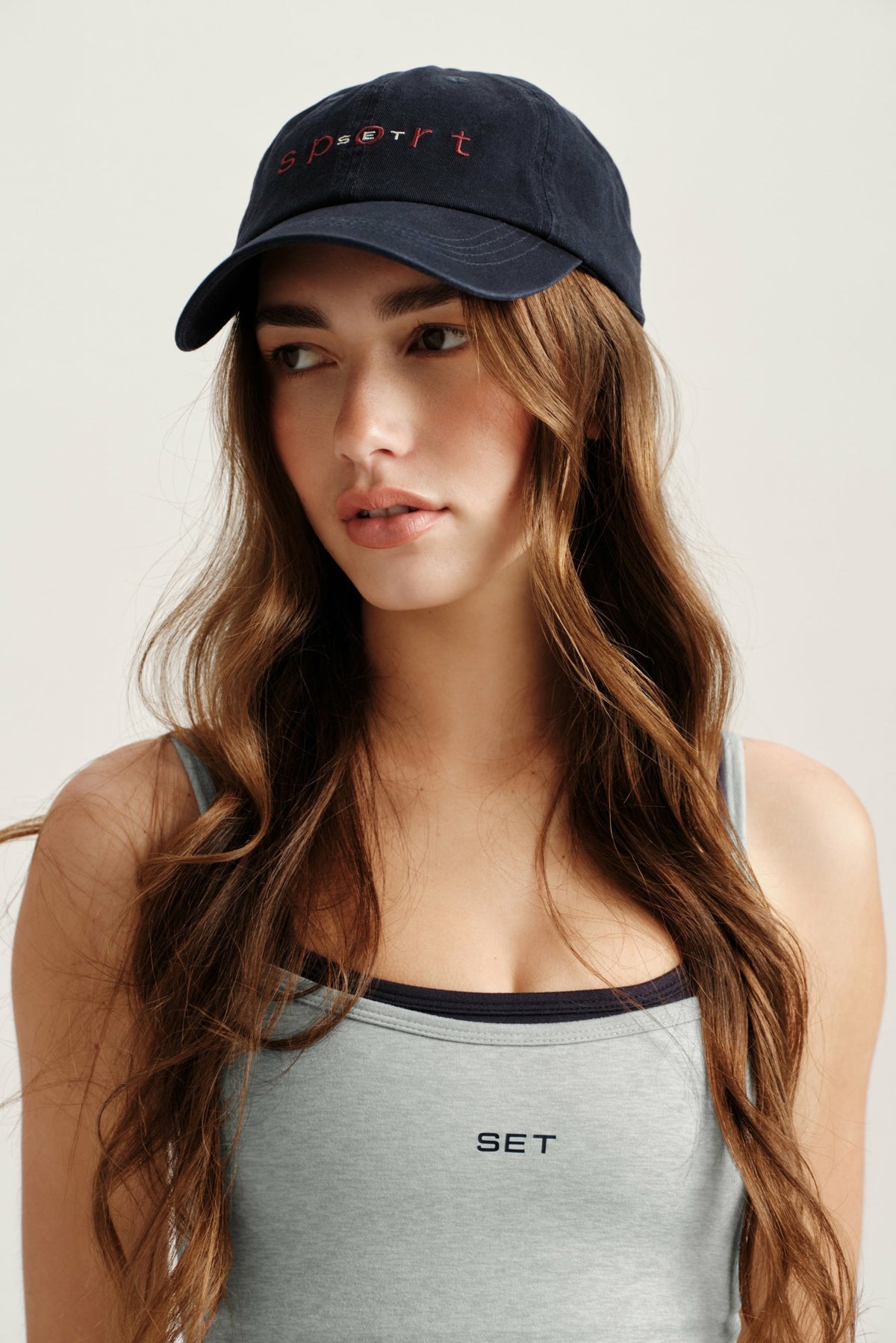 SET ACTIVE VINTAGE DAD HAT - INDIGO