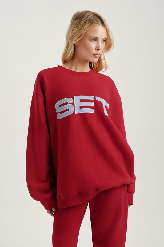 SET ACTIVE MIDWEIGHT SWEATS STAPLE SET CREWNECK - VERSE
