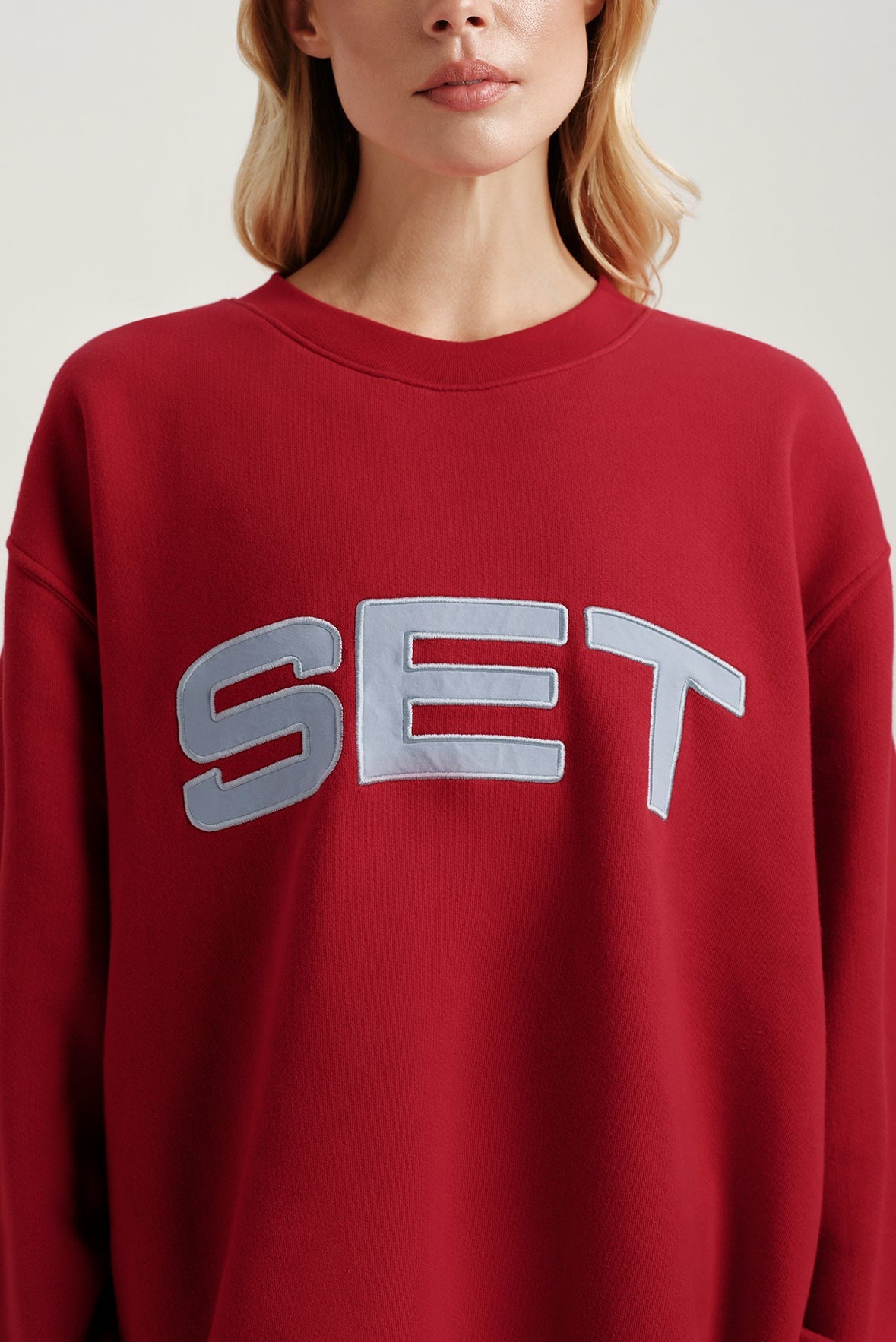 SET ACTIVE MIDWEIGHT SWEATS STAPLE SET CREWNECK - VERSE