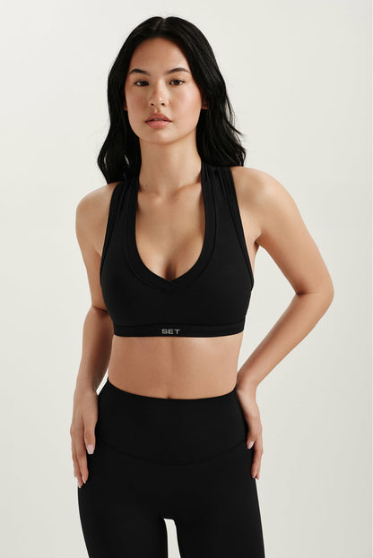 SET ACTIVE BREATHE 1.0 LA BRA - ONYX