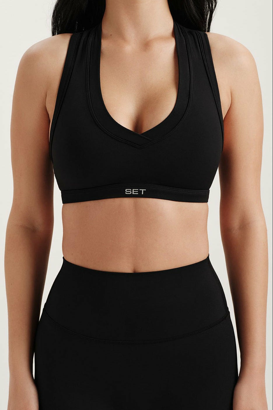 SET ACTIVE BREATHE 1.0 LA BRA - ONYX