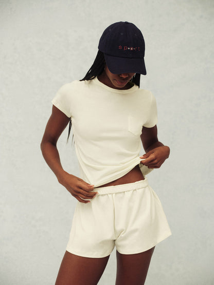 SET ACTIVE HEAVY COTTON EASY SHORTS - HAVEN