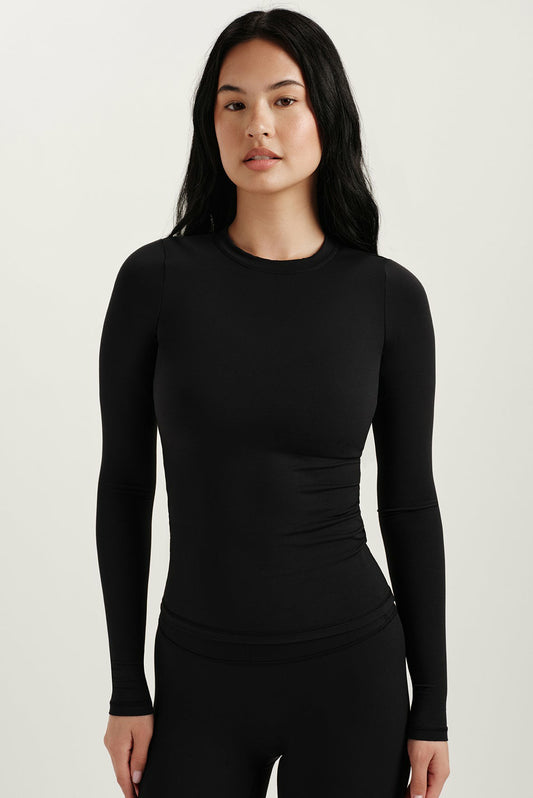 SET ACTIVE BREATHE 1.0 LONG SLEEVE - ONYX