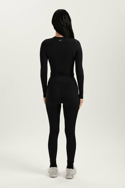 SET ACTIVE BREATHE 1.0 LONG SLEEVE - ONYX