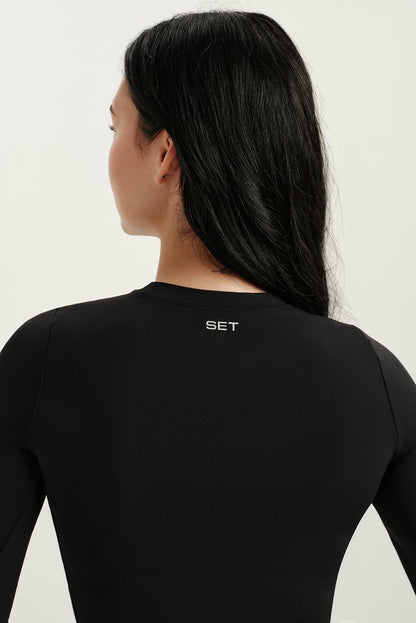 SET ACTIVE BREATHE 1.0 LONG SLEEVE - ONYX